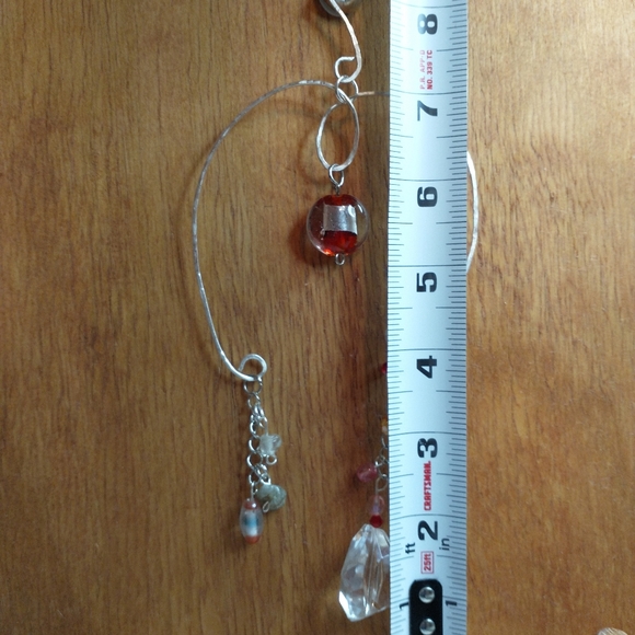 Sun catcher Boho look handcrafted car charm ooak - Picture 4 of 5